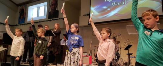 Kids Lead! Worship Service: Sunday February 23 at 10 am