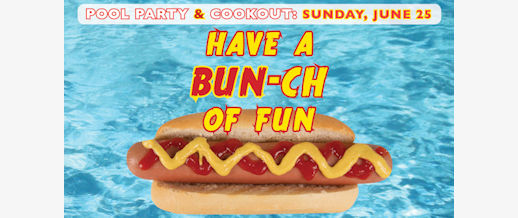 Grace Cook-Out and Pool Party: June 25