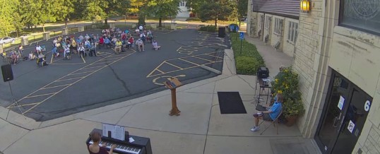 Outdoor Prayer Service: Sundays, August 16 and 23 at 7:00 pm